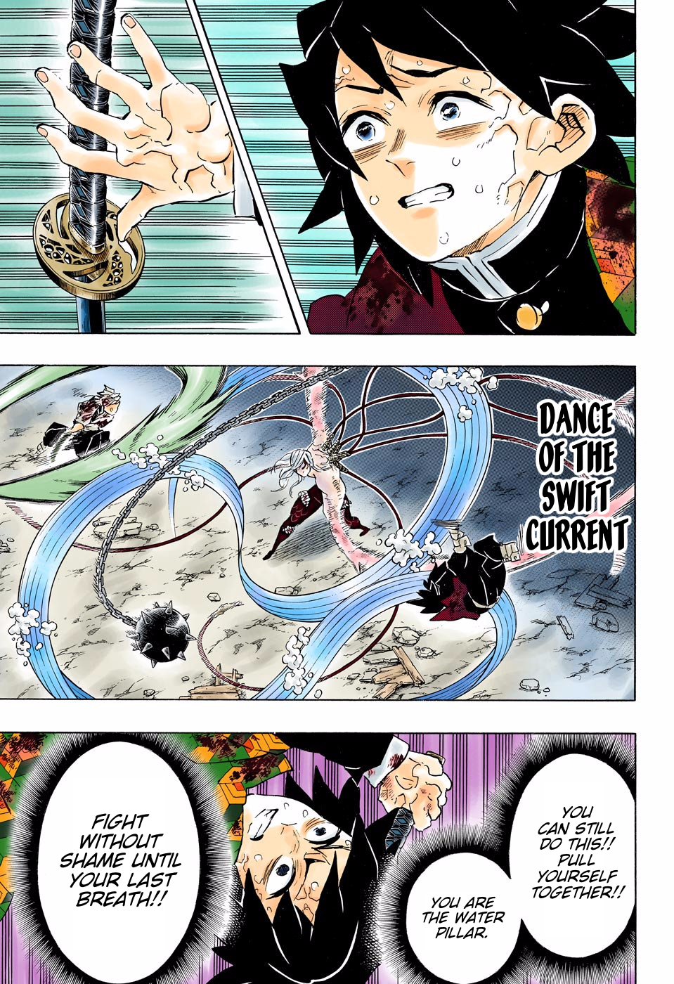 Demon Slayer: Kimetsu no Yaiba – manga in colored Chapter 189 - Page 9