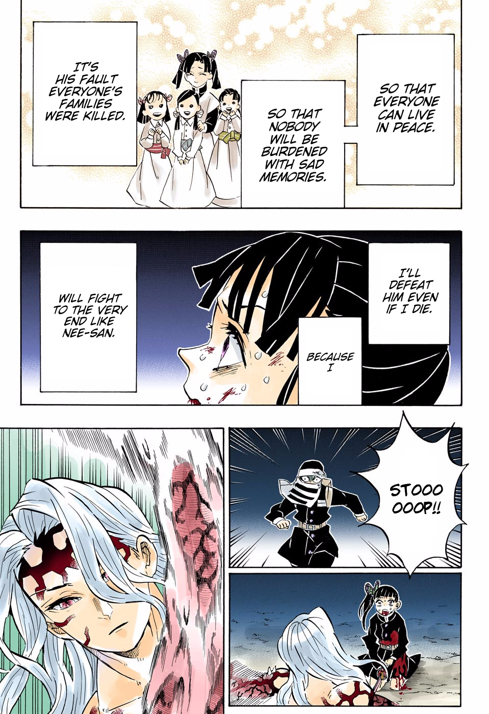 Demon Slayer: Kimetsu no Yaiba – manga in colored Chapter 191 - Page 18