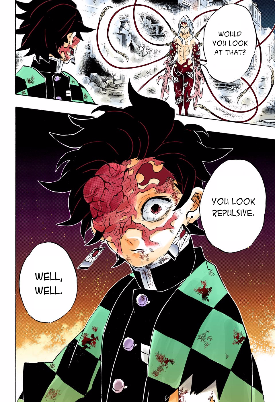 Demon Slayer: Kimetsu no Yaiba – manga in colored Chapter 191 - Page 21