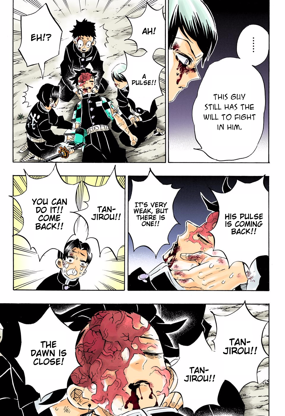 Demon Slayer: Kimetsu no Yaiba – manga in colored Chapter 191 - Page 4