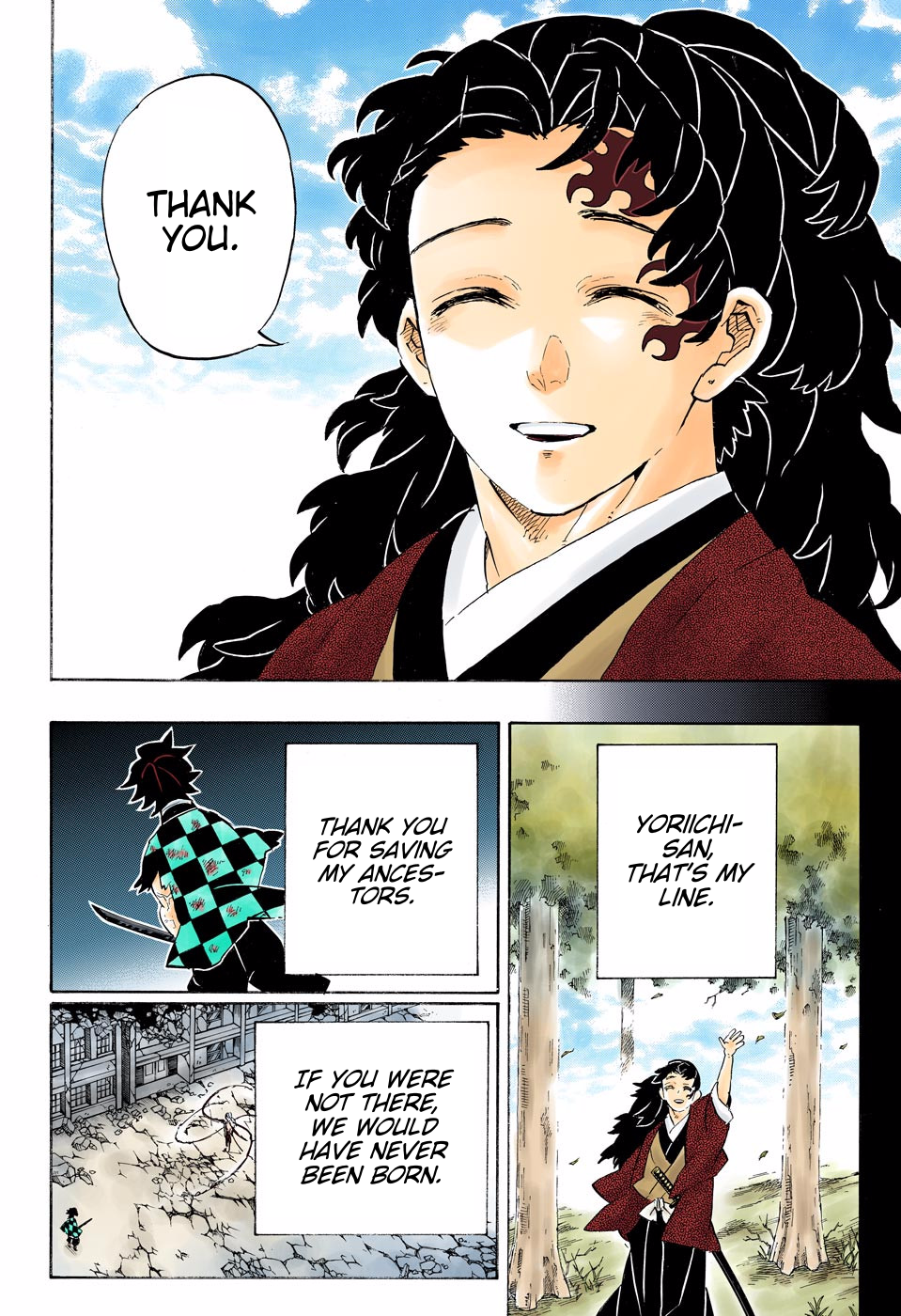 Demon Slayer: Kimetsu no Yaiba – manga in colored Chapter 192 - Page 6