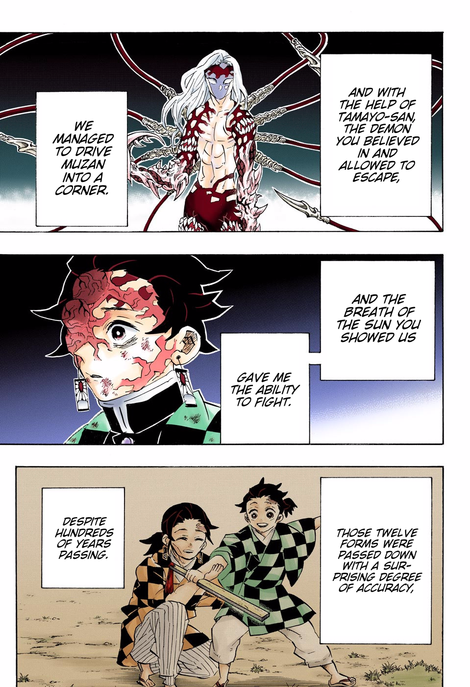 Demon Slayer: Kimetsu no Yaiba – manga in colored Chapter 192 - Page 7