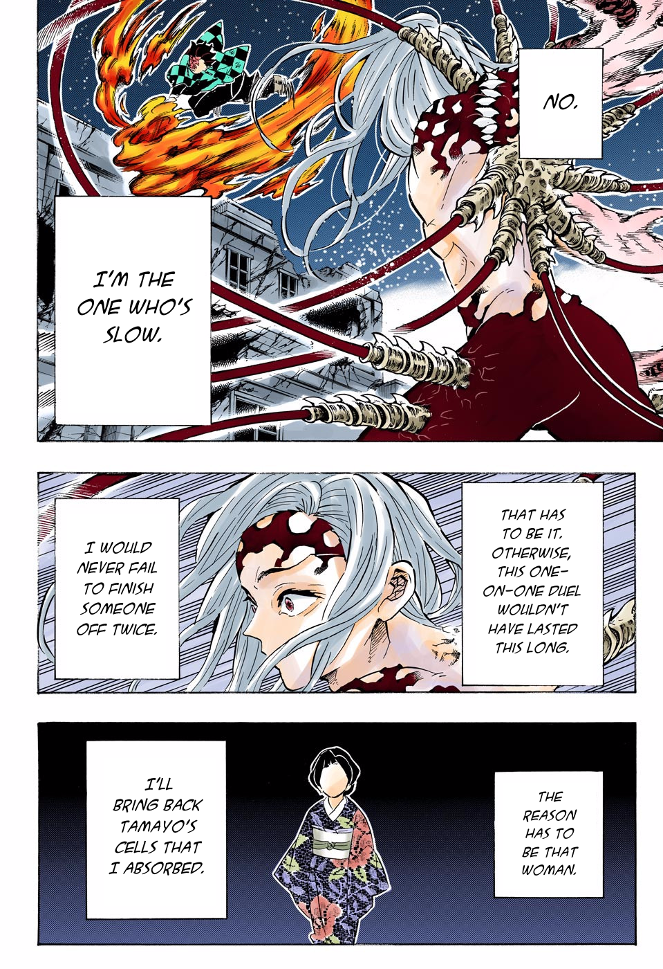 Demon Slayer: Kimetsu no Yaiba – manga in colored Chapter 193 - Page 14