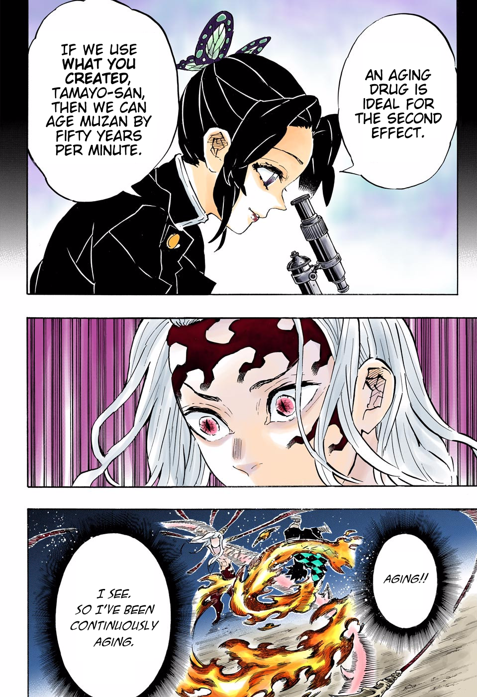 Demon Slayer: Kimetsu no Yaiba – manga in colored Chapter 193 - Page 18