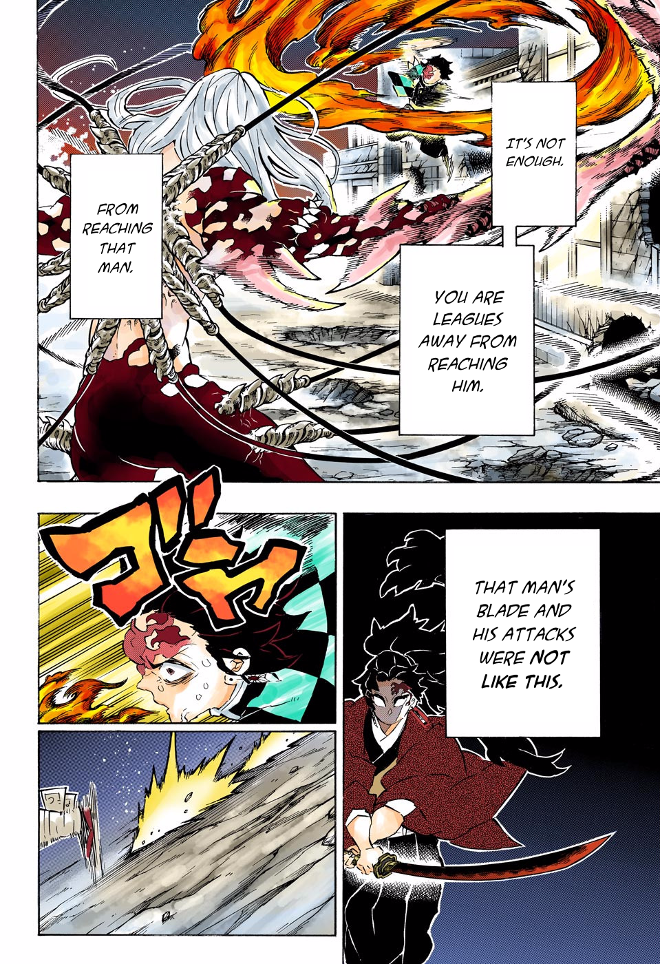 Demon Slayer: Kimetsu no Yaiba – manga in colored Chapter 193 - Page 6