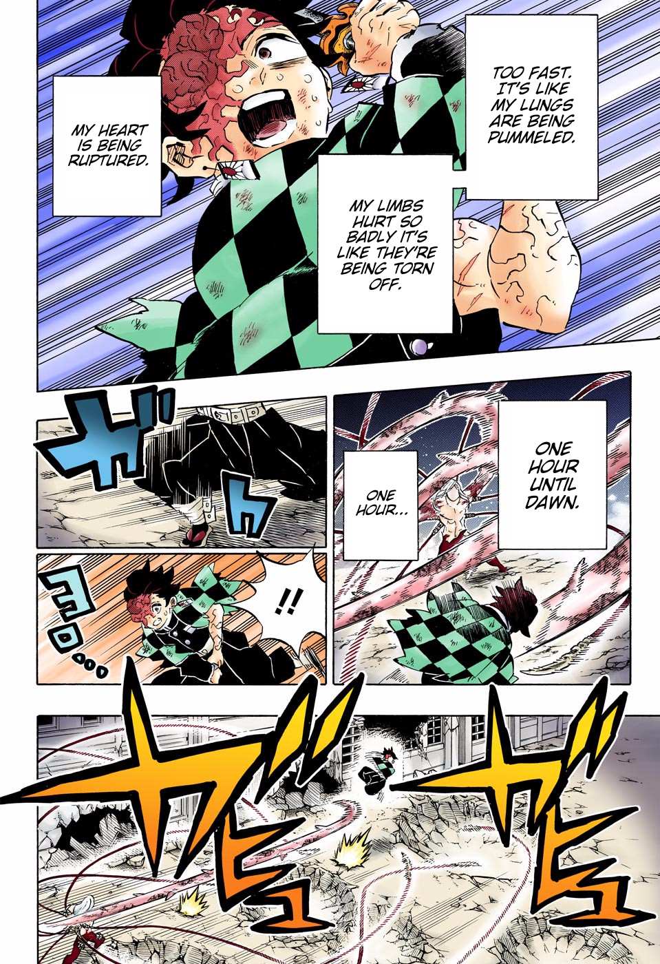 Demon Slayer: Kimetsu no Yaiba – manga in colored Chapter 193 - Page 8