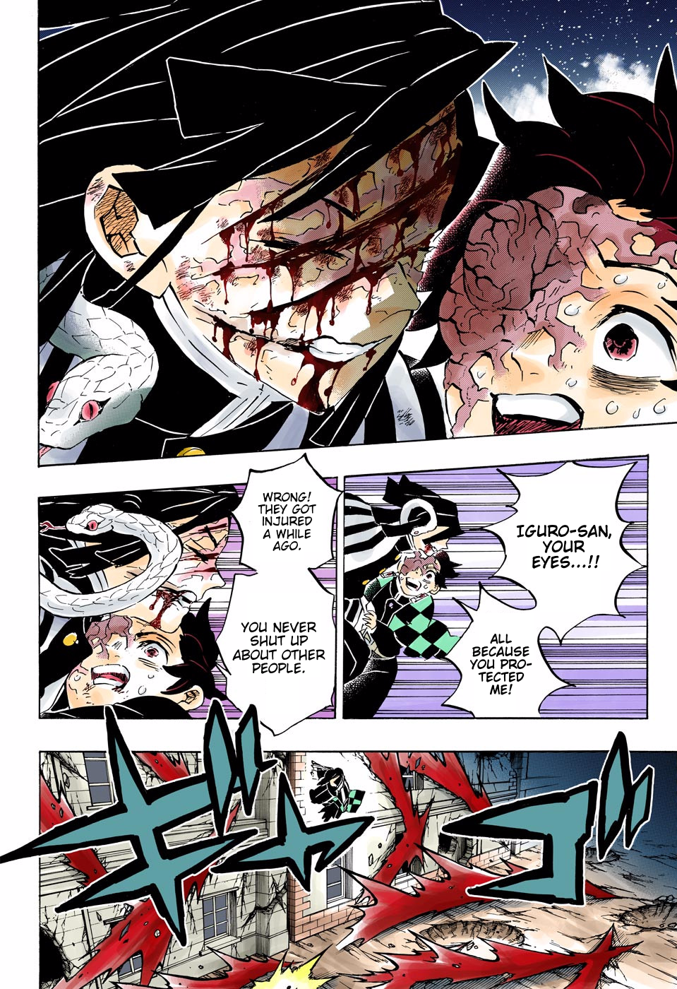 Demon Slayer: Kimetsu no Yaiba – manga in colored Chapter 194 - Page 10