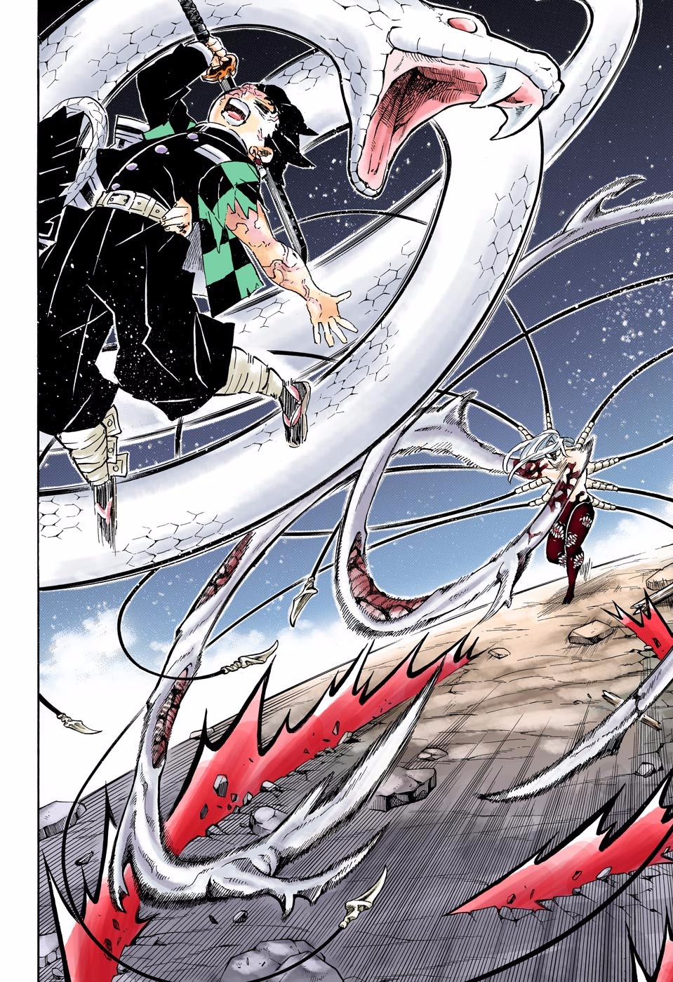 Demon Slayer: Kimetsu no Yaiba – manga in colored Chapter 194 - Page 8