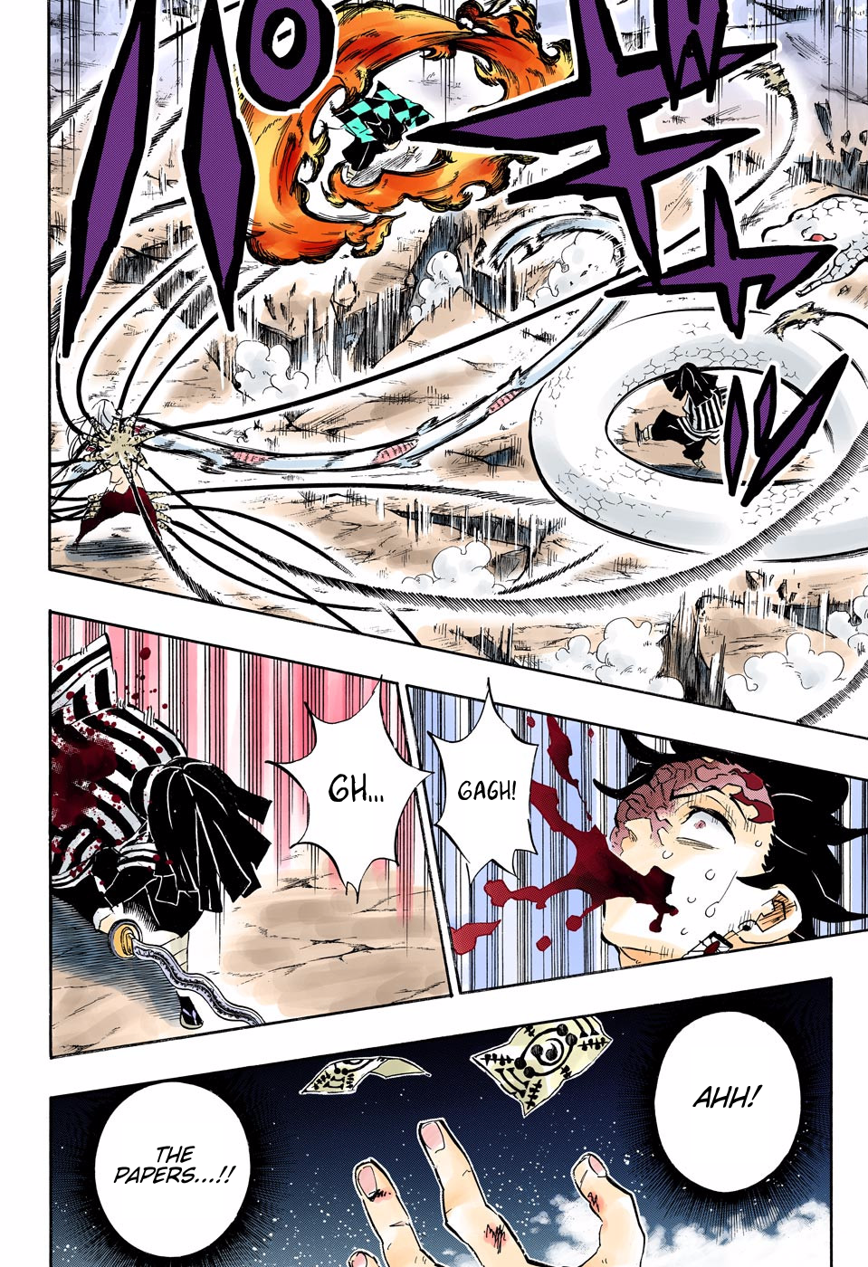 Demon Slayer: Kimetsu no Yaiba – manga in colored Chapter 195 - Page 14