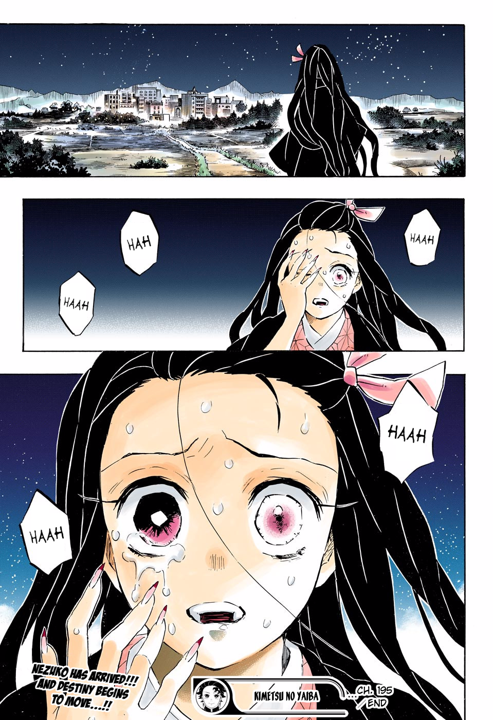 Demon Slayer: Kimetsu no Yaiba – manga in colored Chapter 195 - Page 19