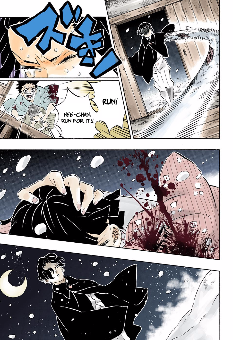 Demon Slayer: Kimetsu no Yaiba – manga in colored Chapter 196 - Page 3