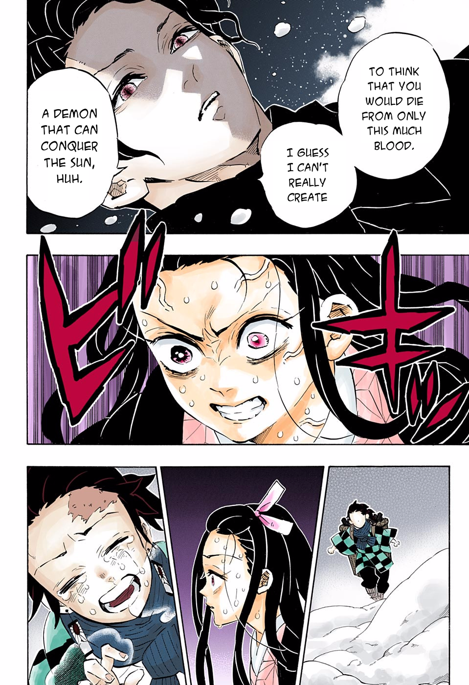 Demon Slayer: Kimetsu no Yaiba – manga in colored Chapter 196 - Page 4