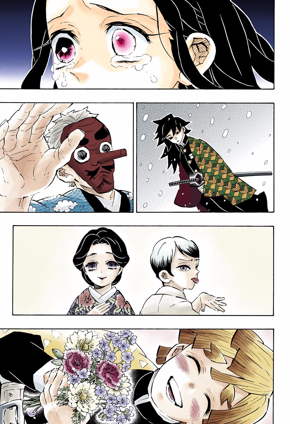 Demon Slayer: Kimetsu no Yaiba – manga in colored Chapter 196 - Page 5