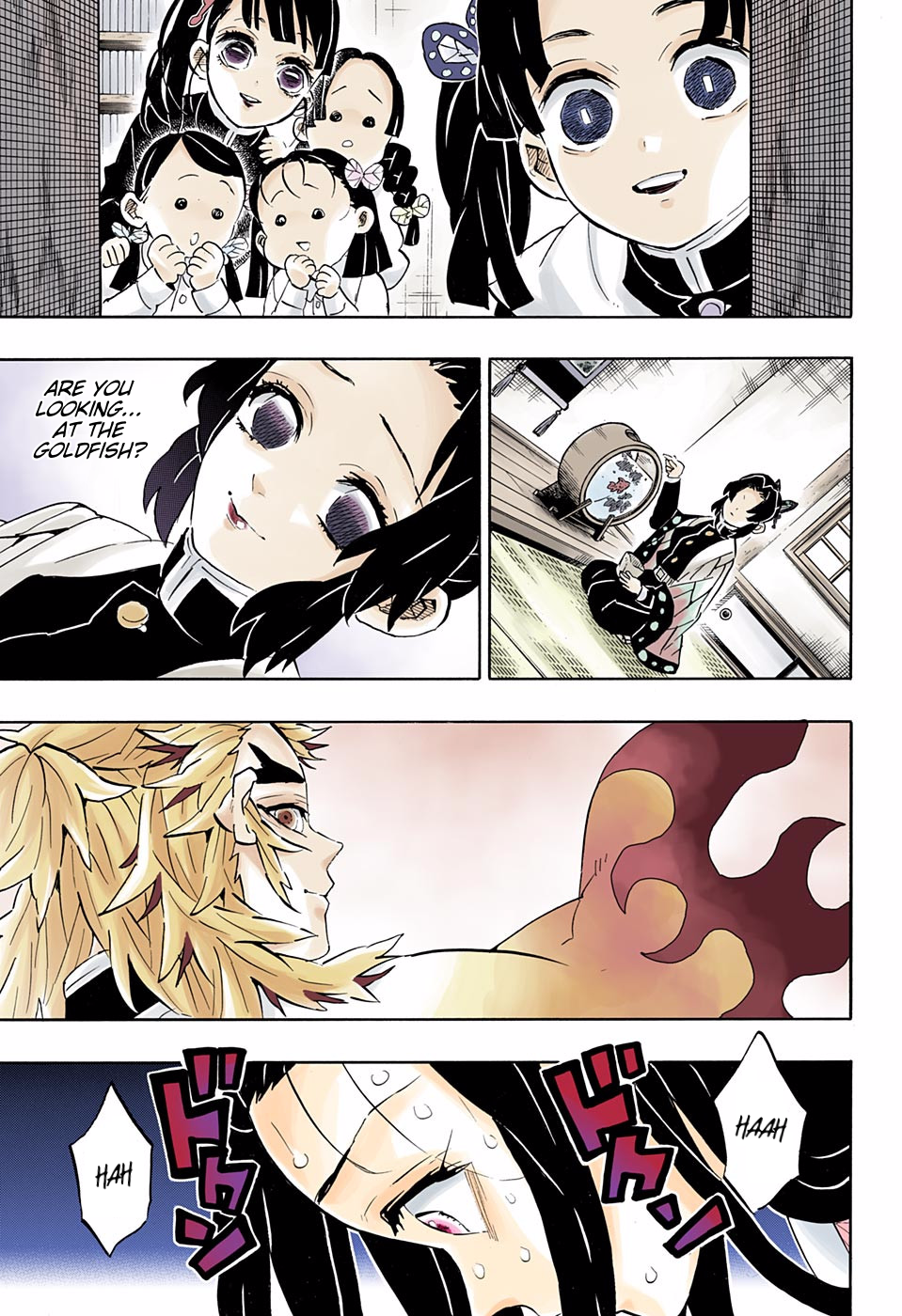 Demon Slayer: Kimetsu no Yaiba – manga in colored Chapter 196 - Page 7