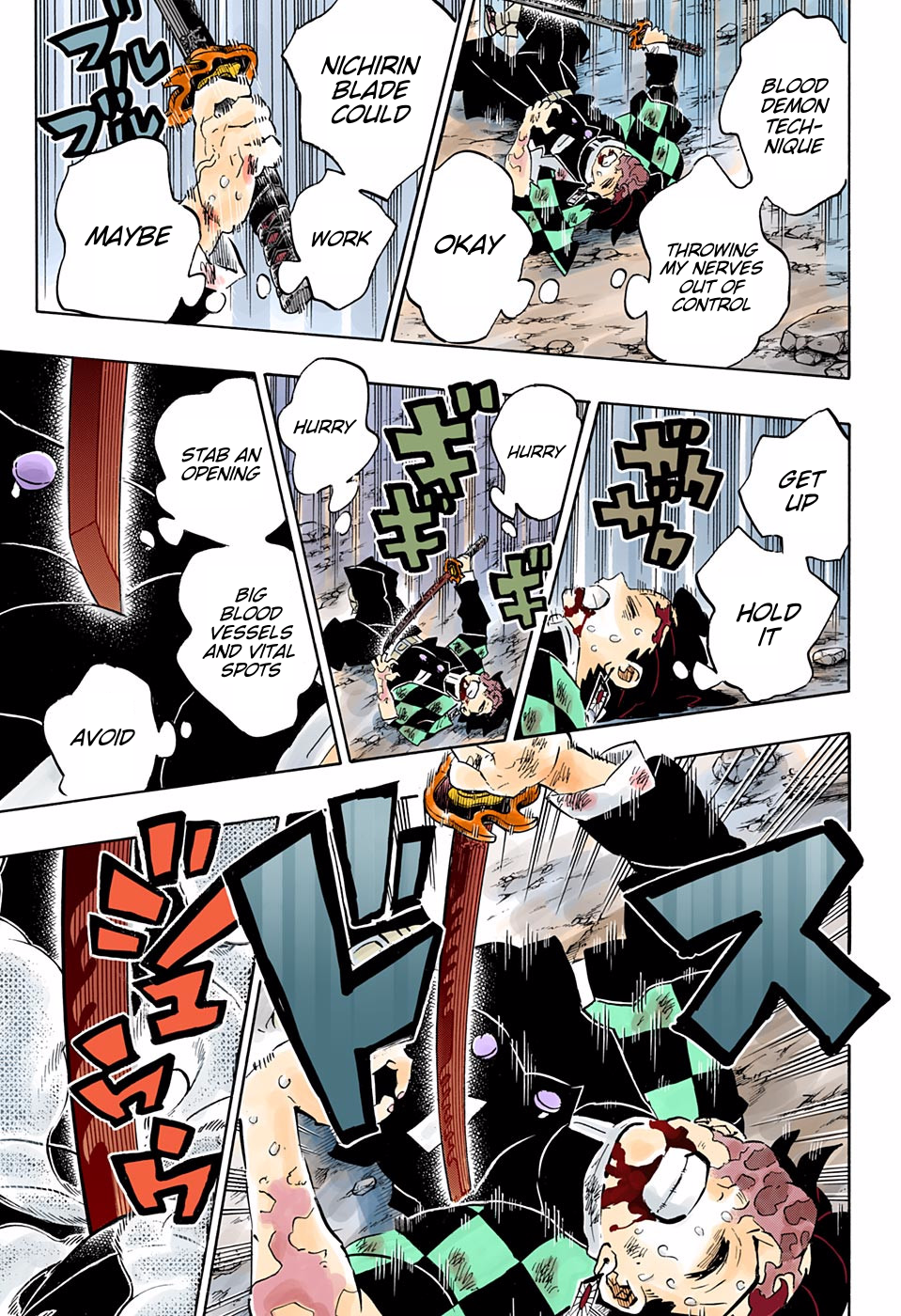 Demon Slayer: Kimetsu no Yaiba – manga in colored Chapter 197 - Page 16