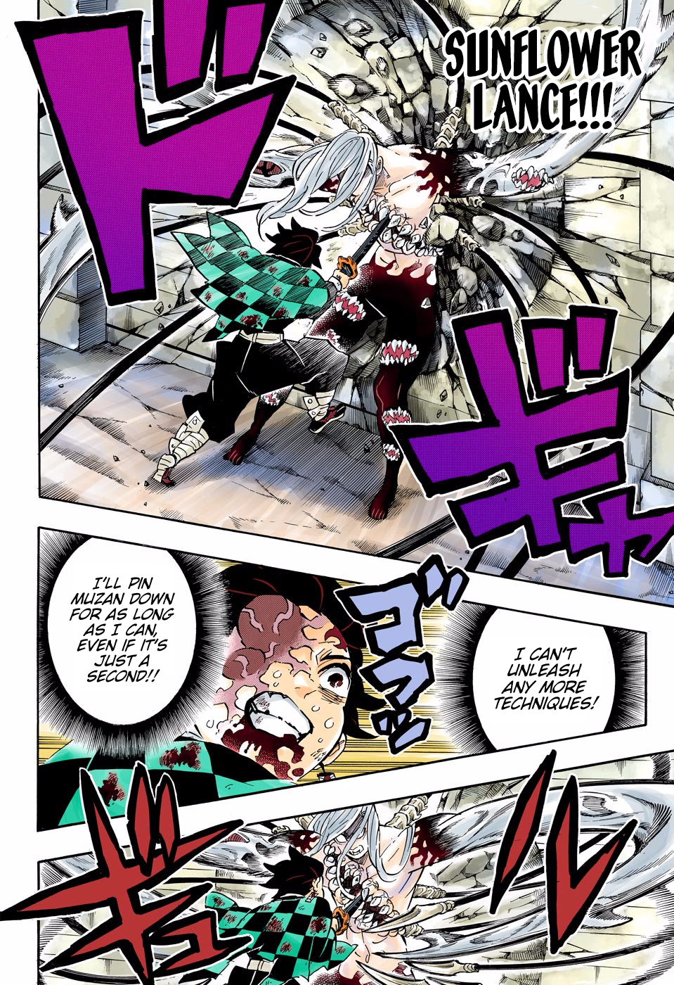 Demon Slayer: Kimetsu no Yaiba – manga in colored Chapter 198 - Page 14