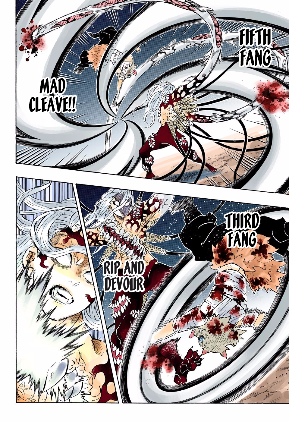 Demon Slayer: Kimetsu no Yaiba – manga in colored Chapter 198 - Page 4