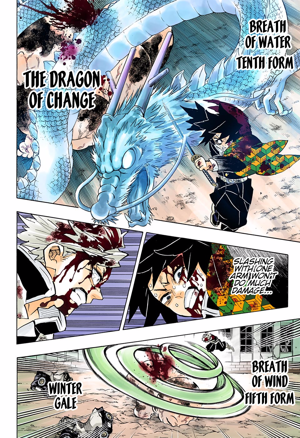 Demon Slayer: Kimetsu no Yaiba – manga in colored Chapter 199 - Page 16