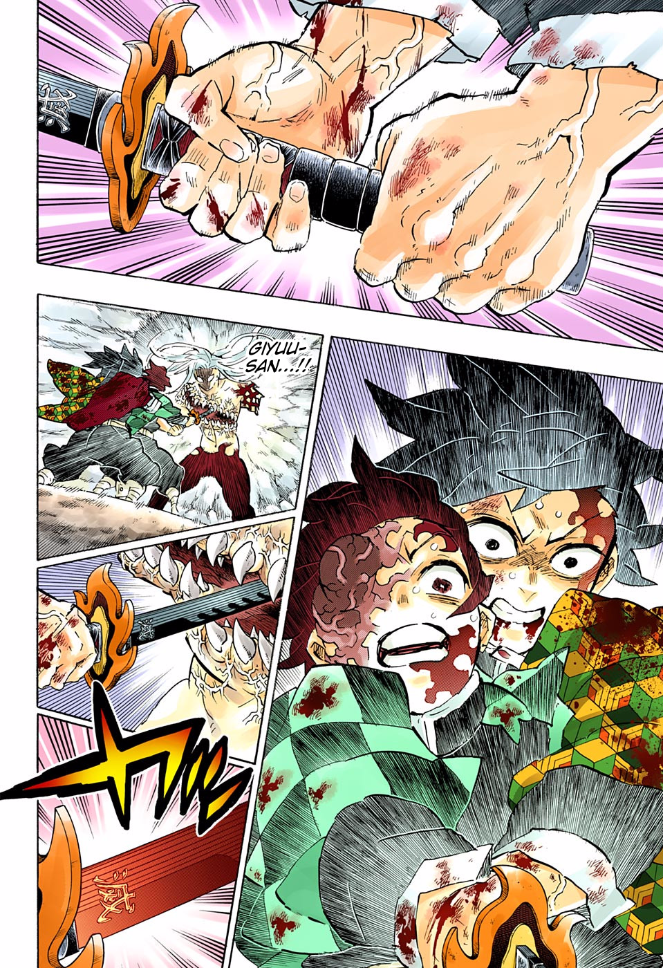 Demon Slayer: Kimetsu no Yaiba – manga in colored Chapter 199 - Page 4