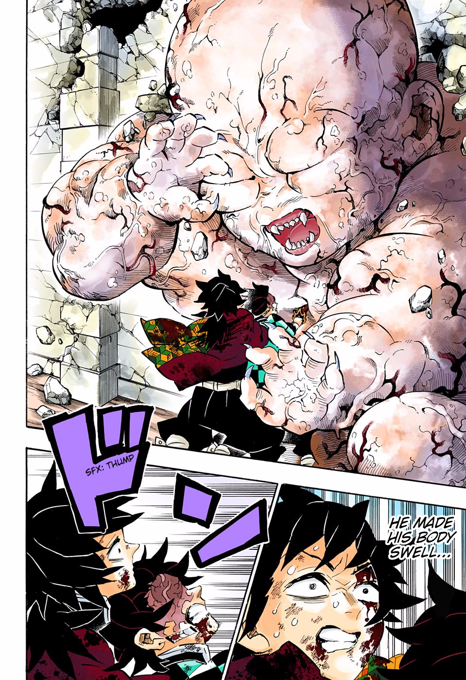 Demon Slayer: Kimetsu no Yaiba – manga in colored Chapter 199 - Page 6