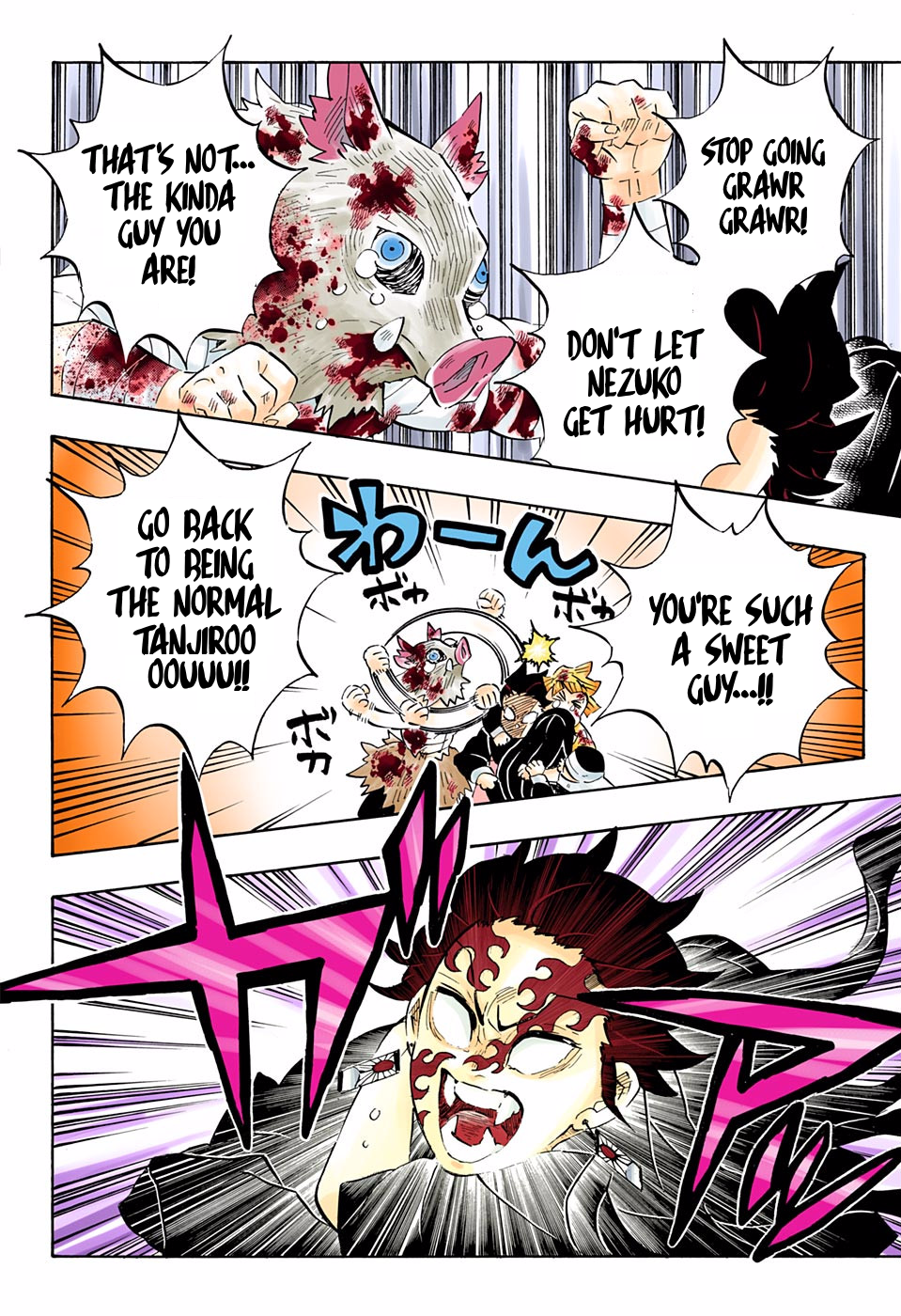 Demon Slayer: Kimetsu no Yaiba – manga in colored Chapter 202 - Page 6