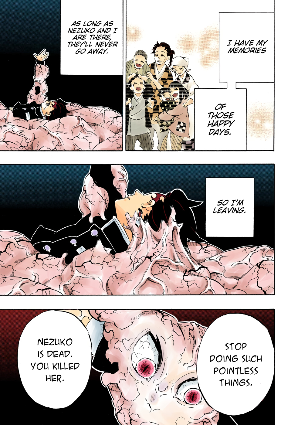 Demon Slayer: Kimetsu no Yaiba – manga in colored Chapter 203 - Page 3