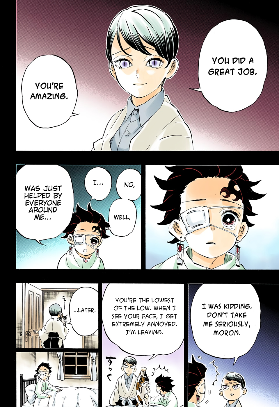 Demon Slayer: Kimetsu no Yaiba – manga in colored Chapter 204 - Page 10