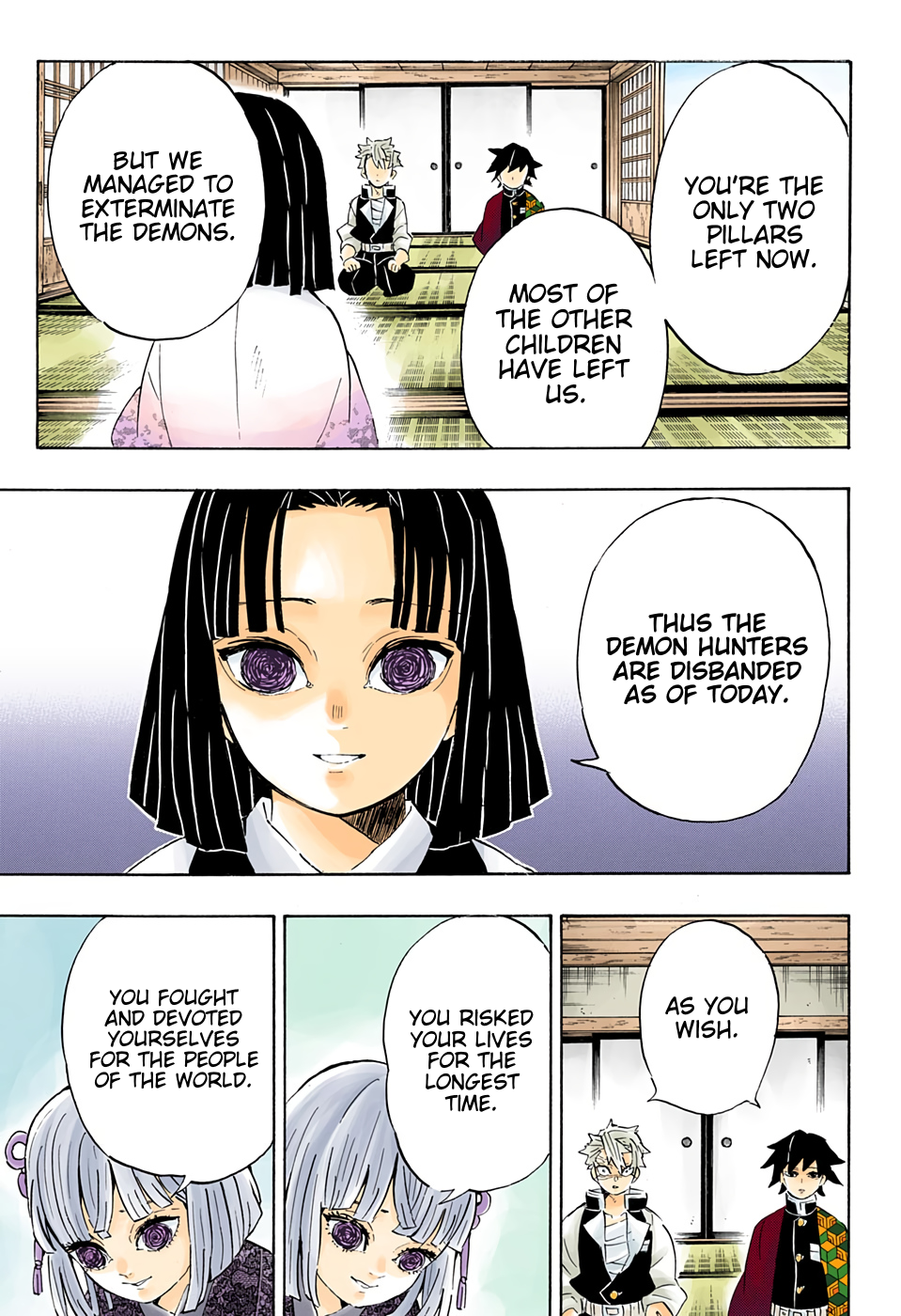 Demon Slayer: Kimetsu no Yaiba – manga in colored Chapter 204 - Page 13