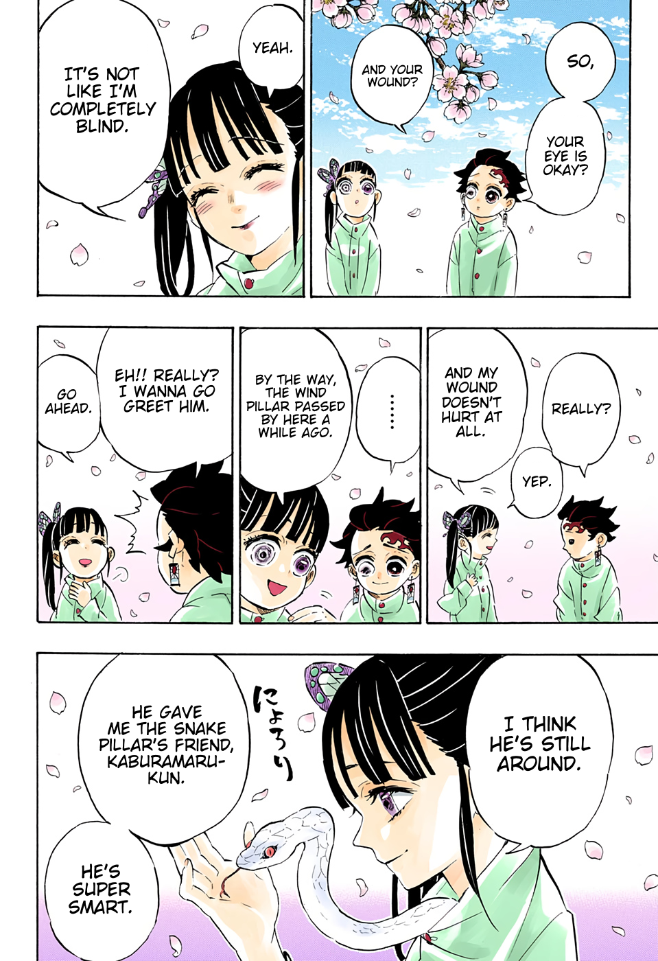 Demon Slayer: Kimetsu no Yaiba – manga in colored Chapter 204 - Page 22