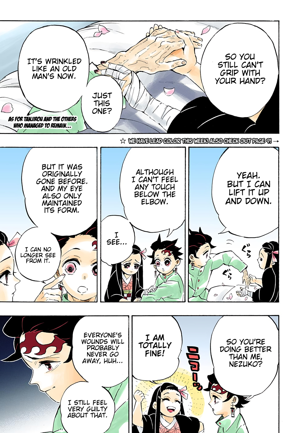 Demon Slayer: Kimetsu no Yaiba – manga in colored Chapter 204 - Page 7