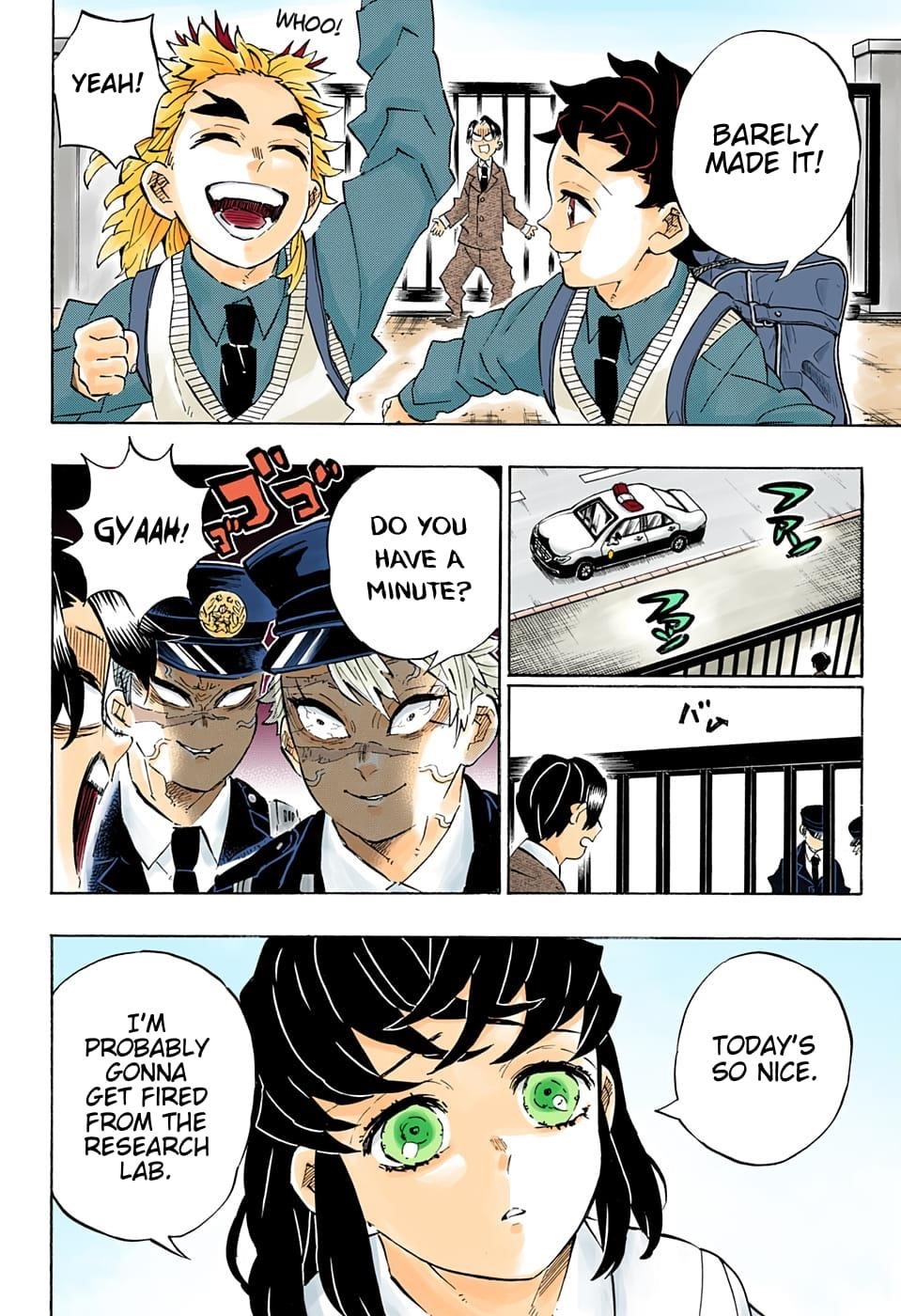 Demon Slayer: Kimetsu no Yaiba – manga in colored Chapter 205 - Page 23