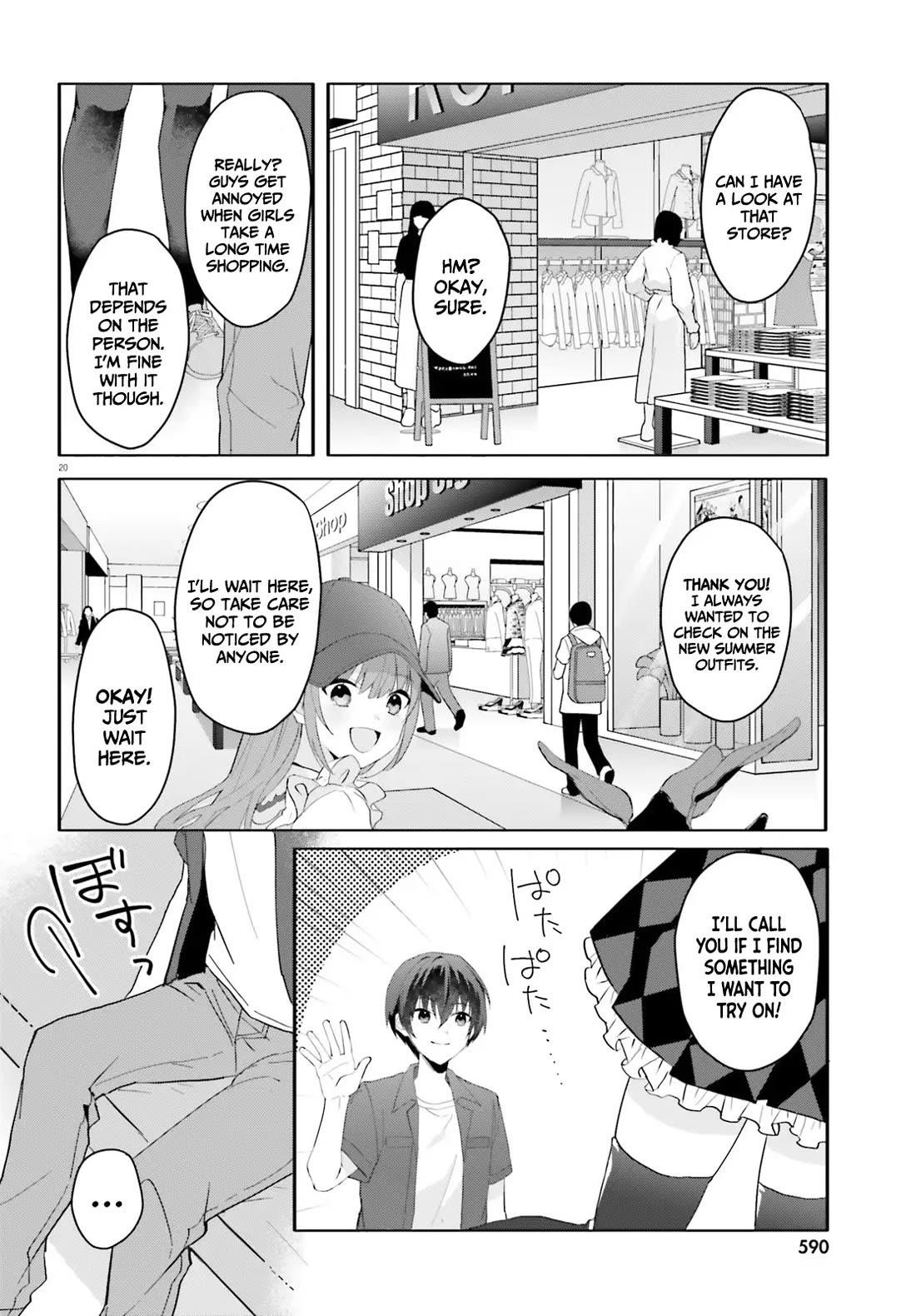 The Plain-Looking Girl, Who Became My Fiancée, Is Only Cute At Home Chapter 13 - Page 21