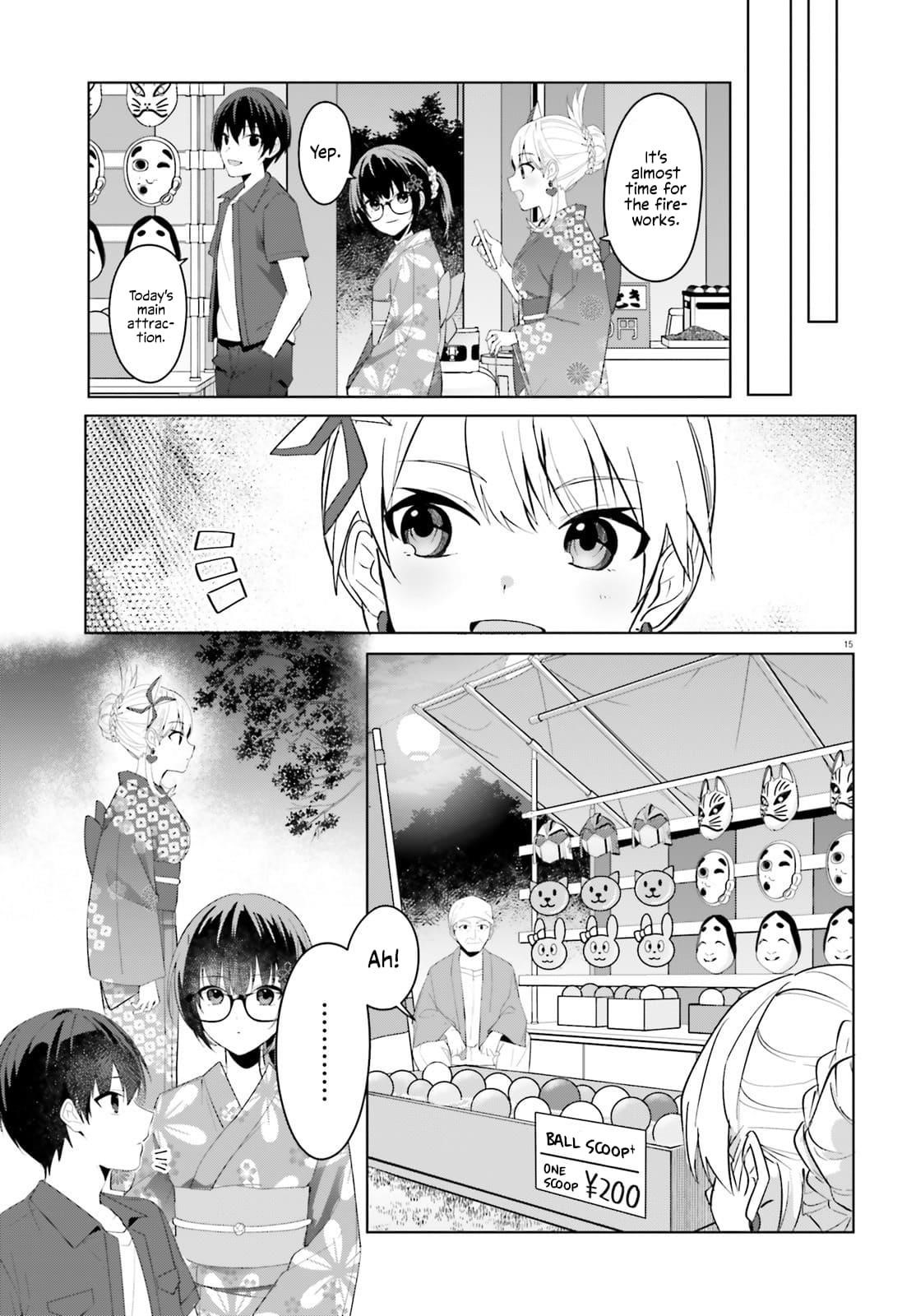 The Plain-Looking Girl, Who Became My Fiancée, Is Only Cute At Home Chapter 19 - Page 15