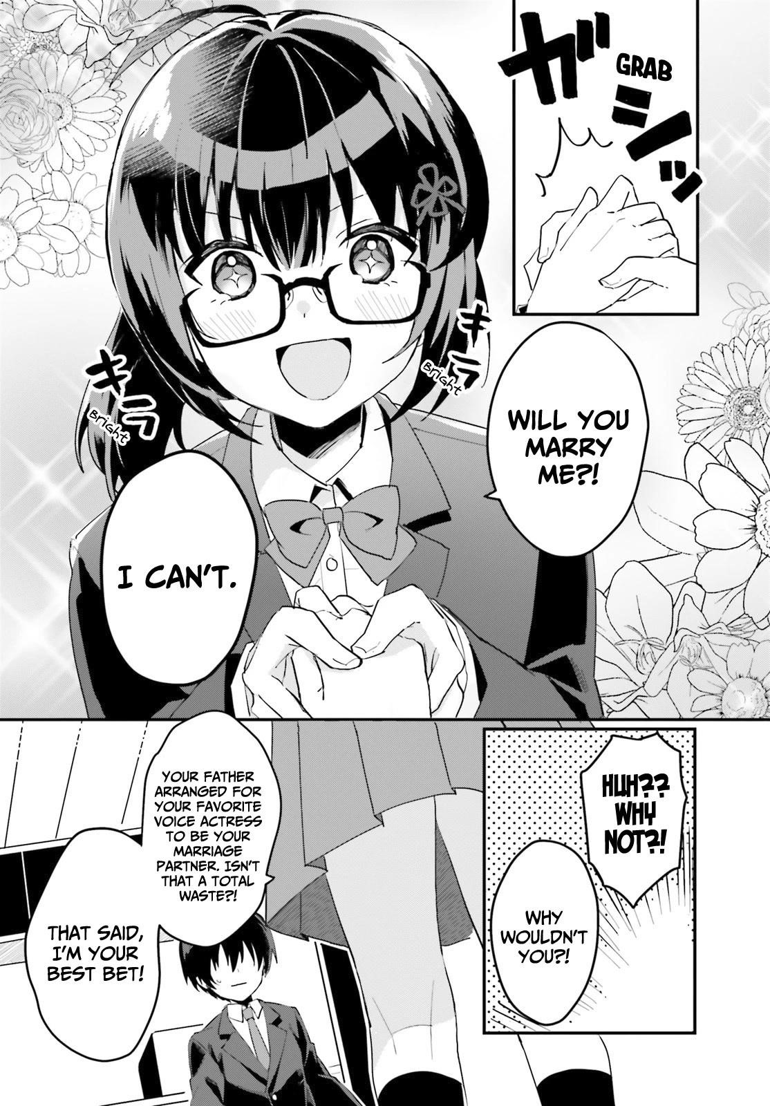 The Plain-Looking Girl, Who Became My Fiancée, Is Only Cute At Home Chapter 3 - Page 8