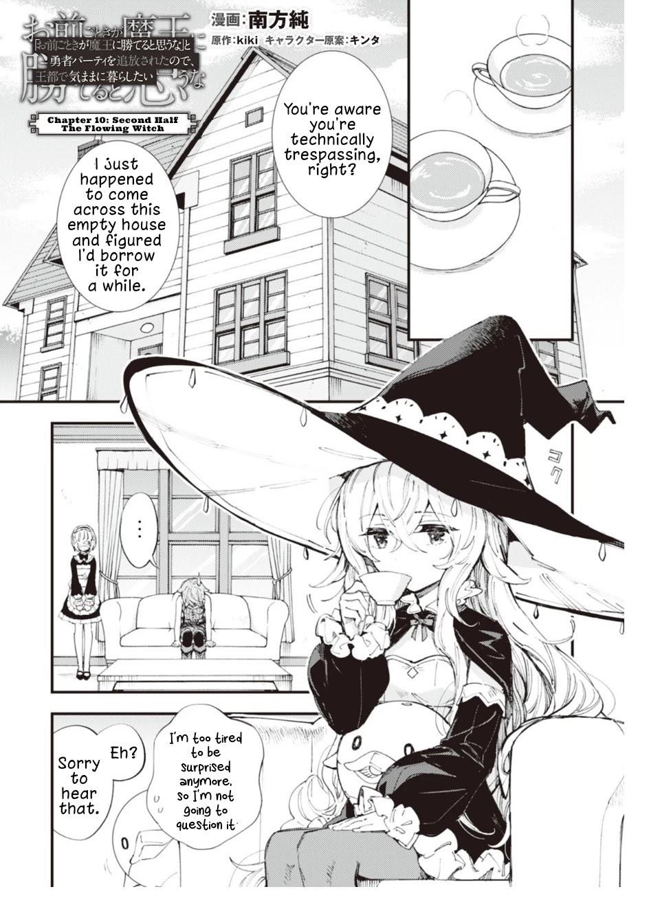 Do You Think Someone Like You Could Defeat The Demon Lord? Chapter 10.2 - Page 1