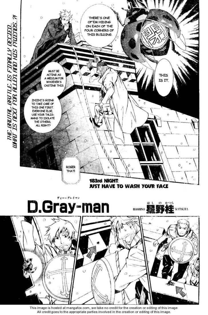 D.gray-Man Chapter 183 - Page 1