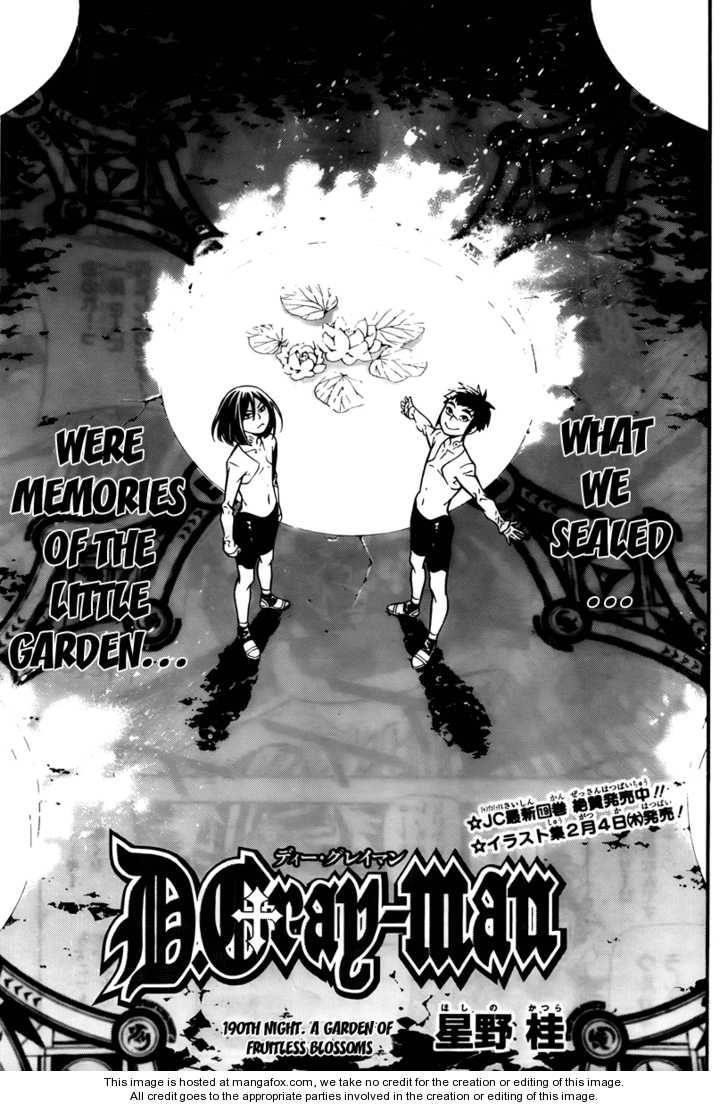 D.gray-Man Chapter 190 - Page 3