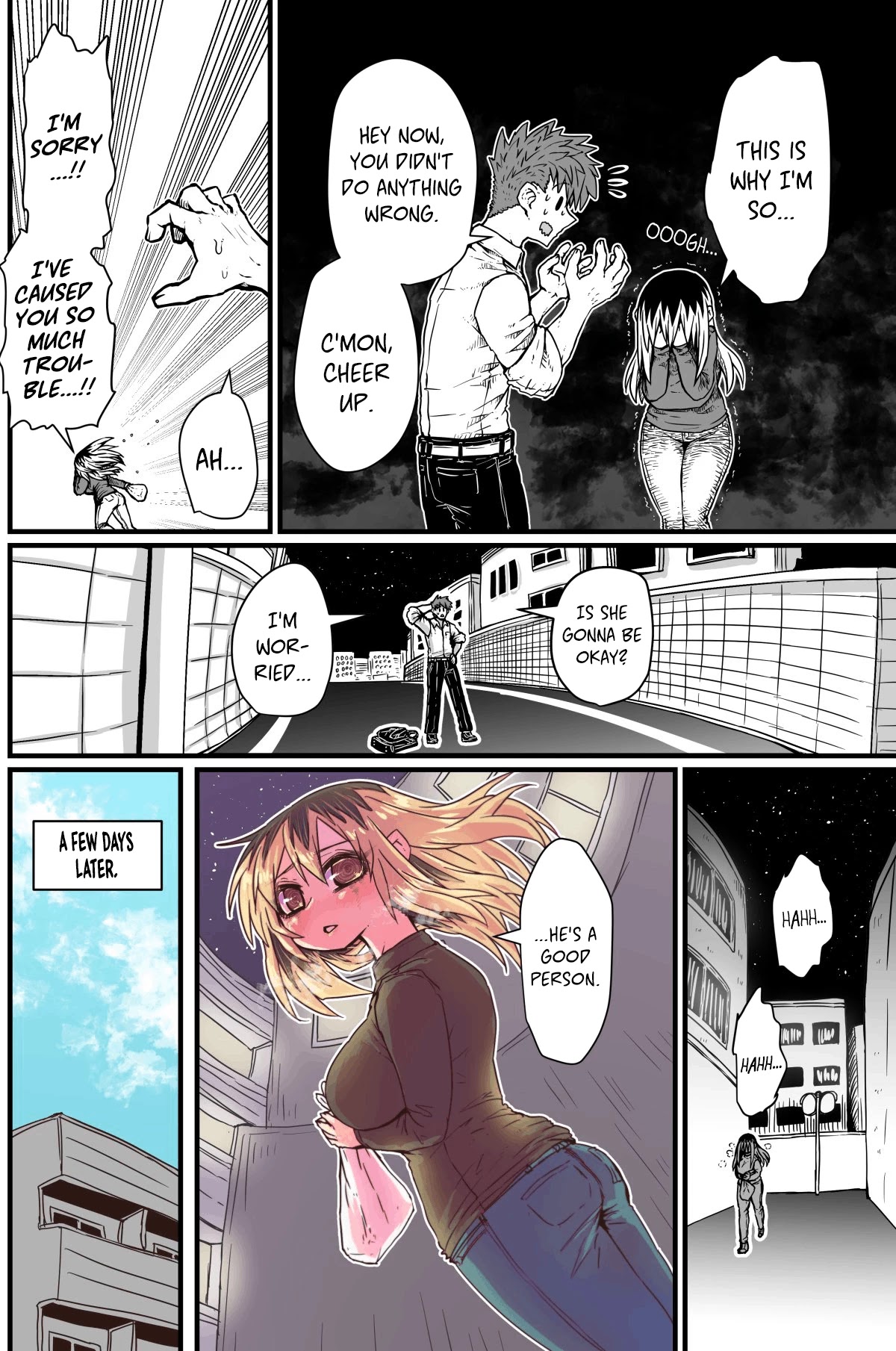 Batsuichide Nakimushina Otonarisan Chapter 1 - Page 4