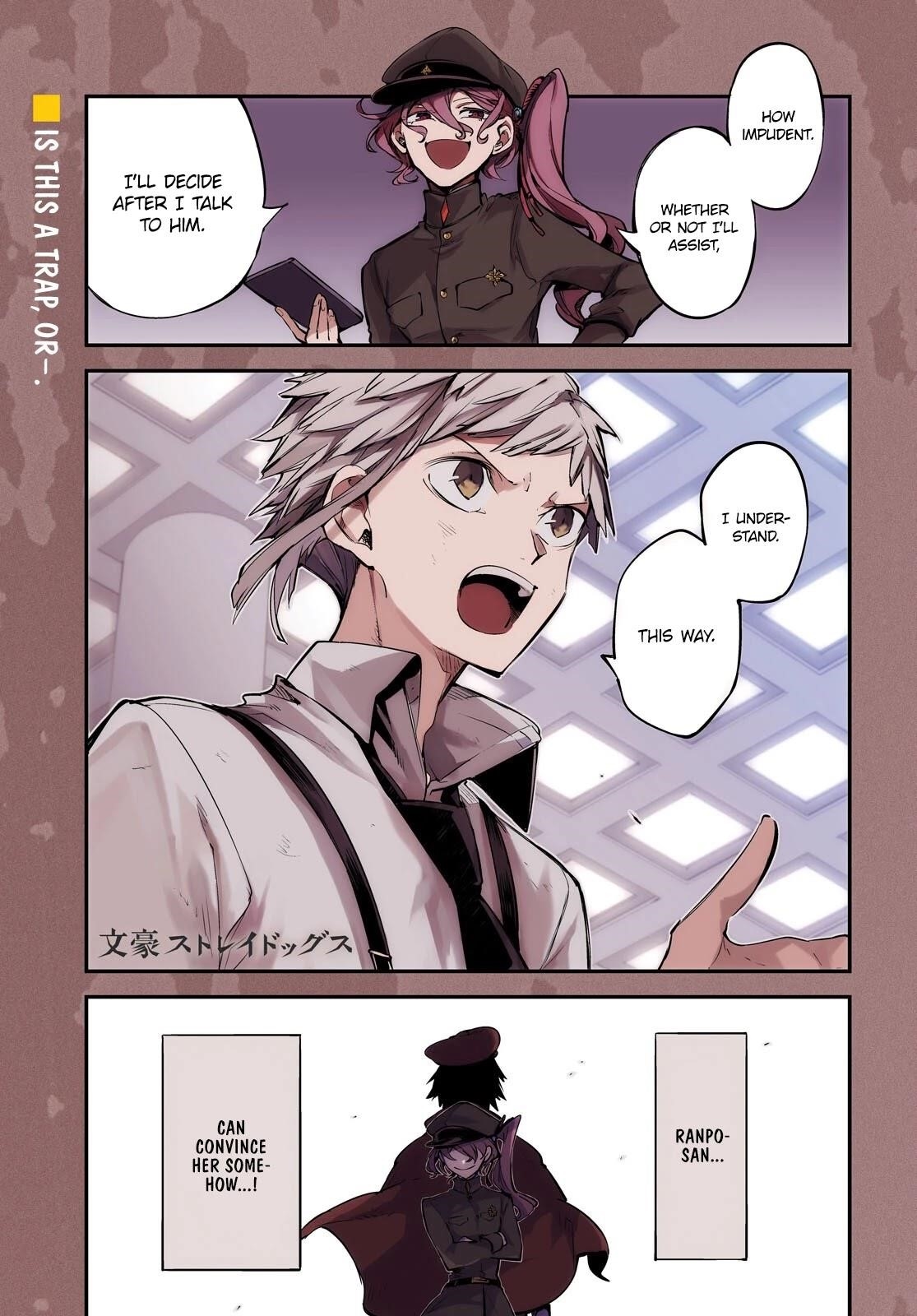 Bungou Stray Dogs Chapter 100 - Page 1