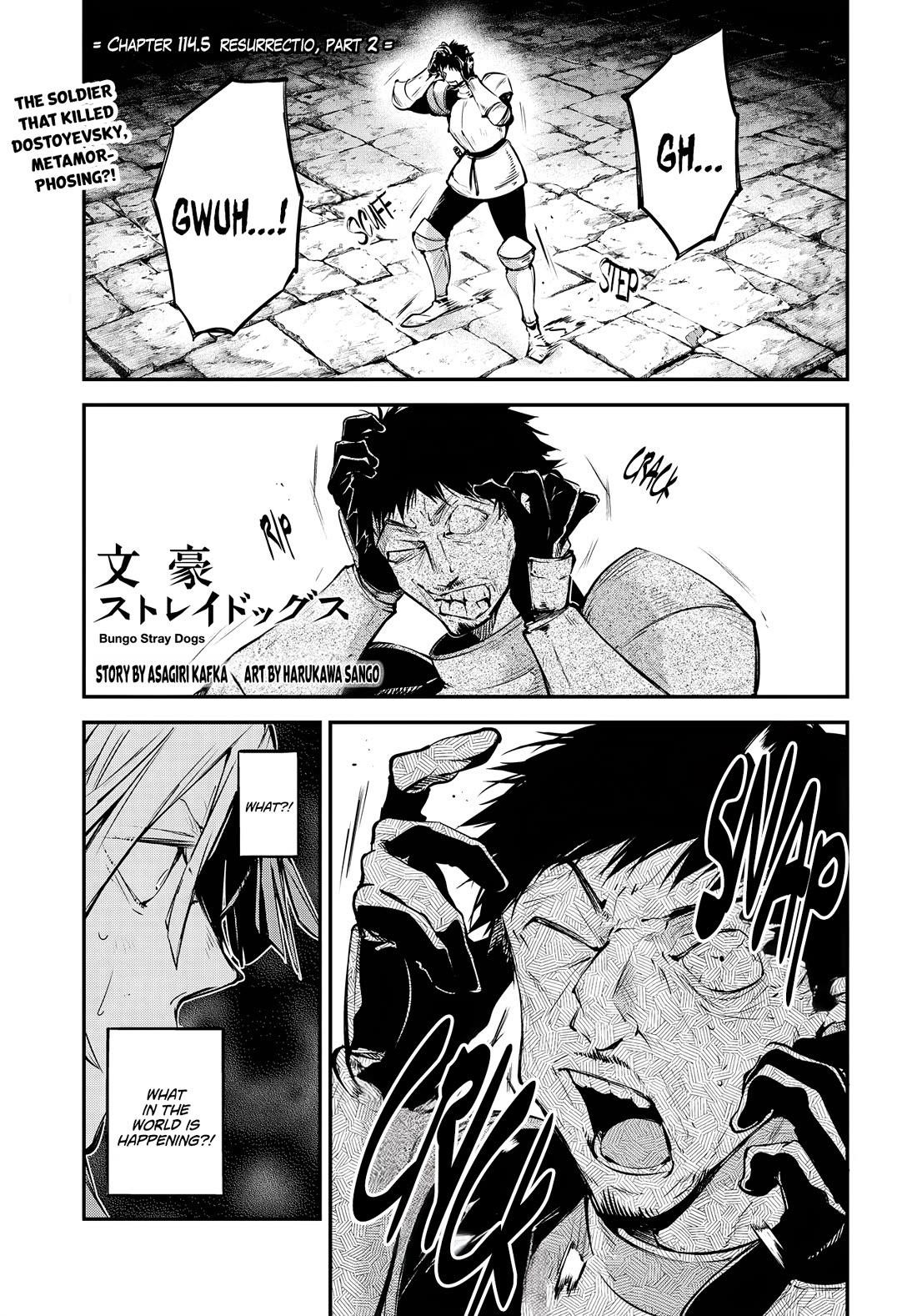 Bungou Stray Dogs Chapter 114.5 - Page 3