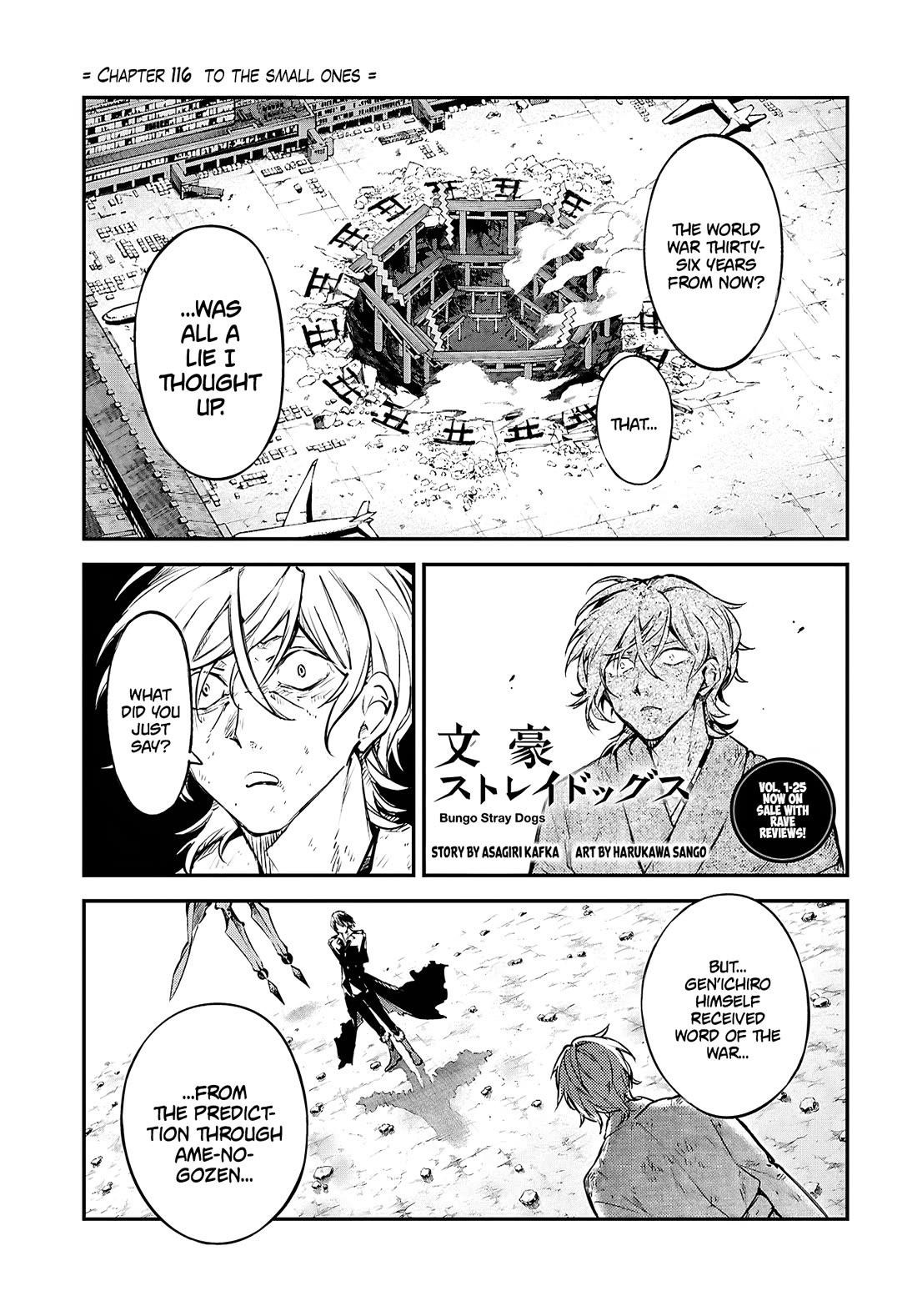 Bungou Stray Dogs Chapter 116 - Page 2