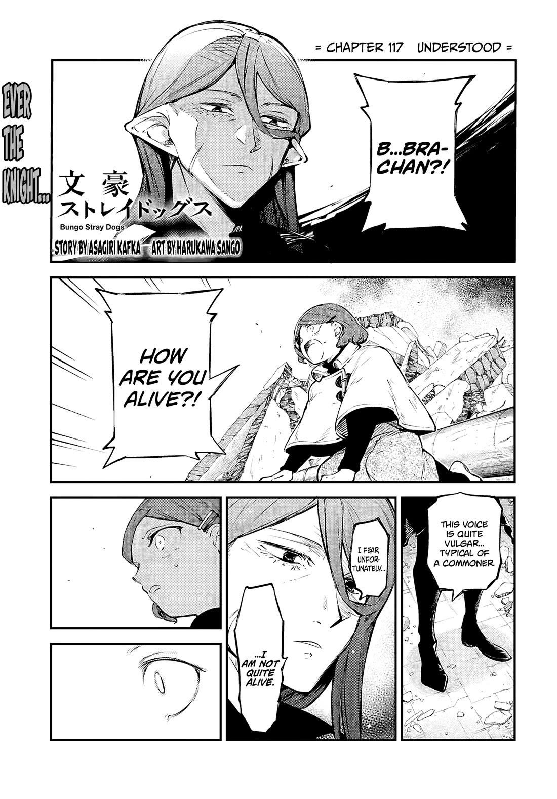 Bungou Stray Dogs Chapter 117 - Page 2