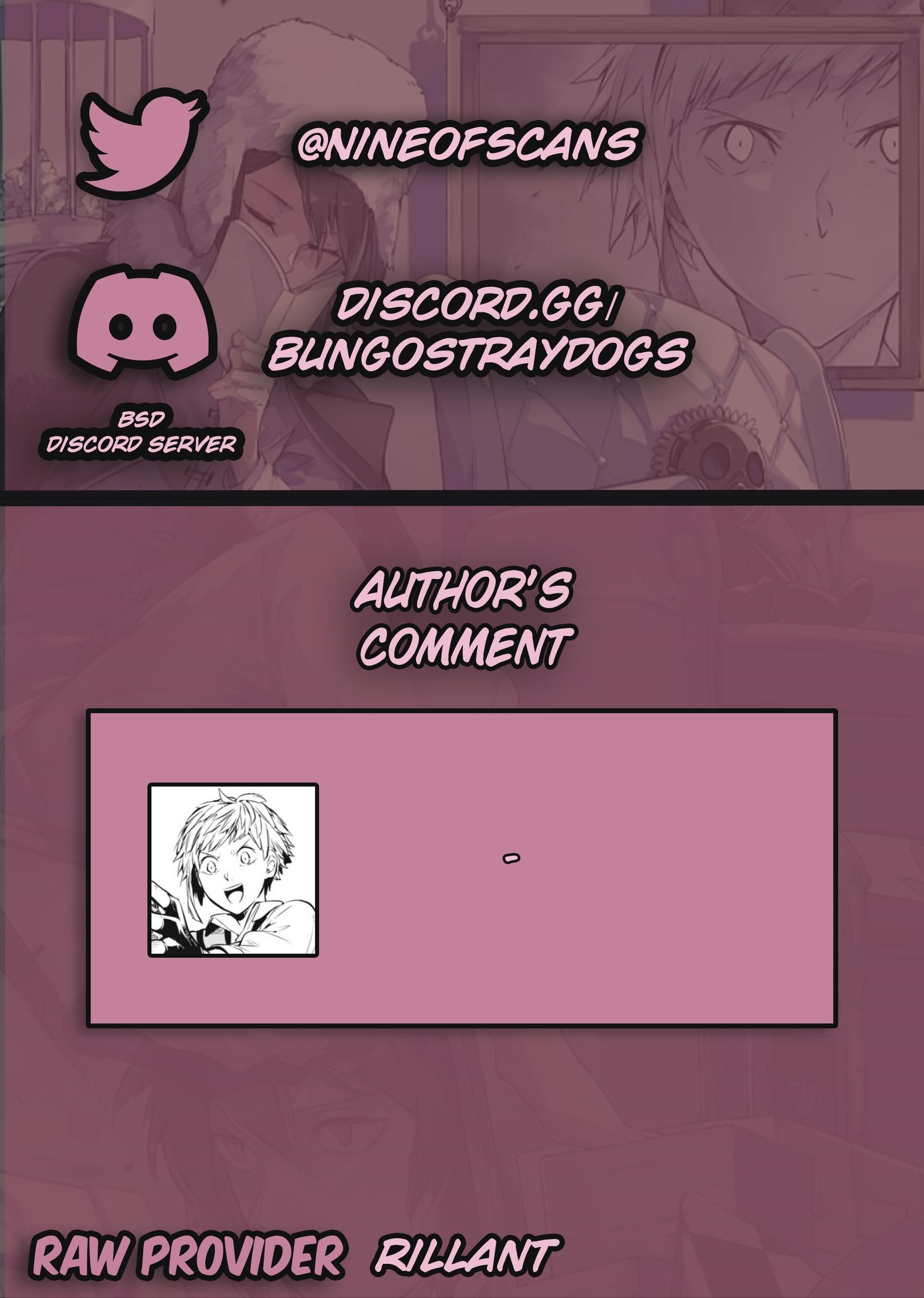 Bungou Stray Dogs Chapter 123 - Page 1