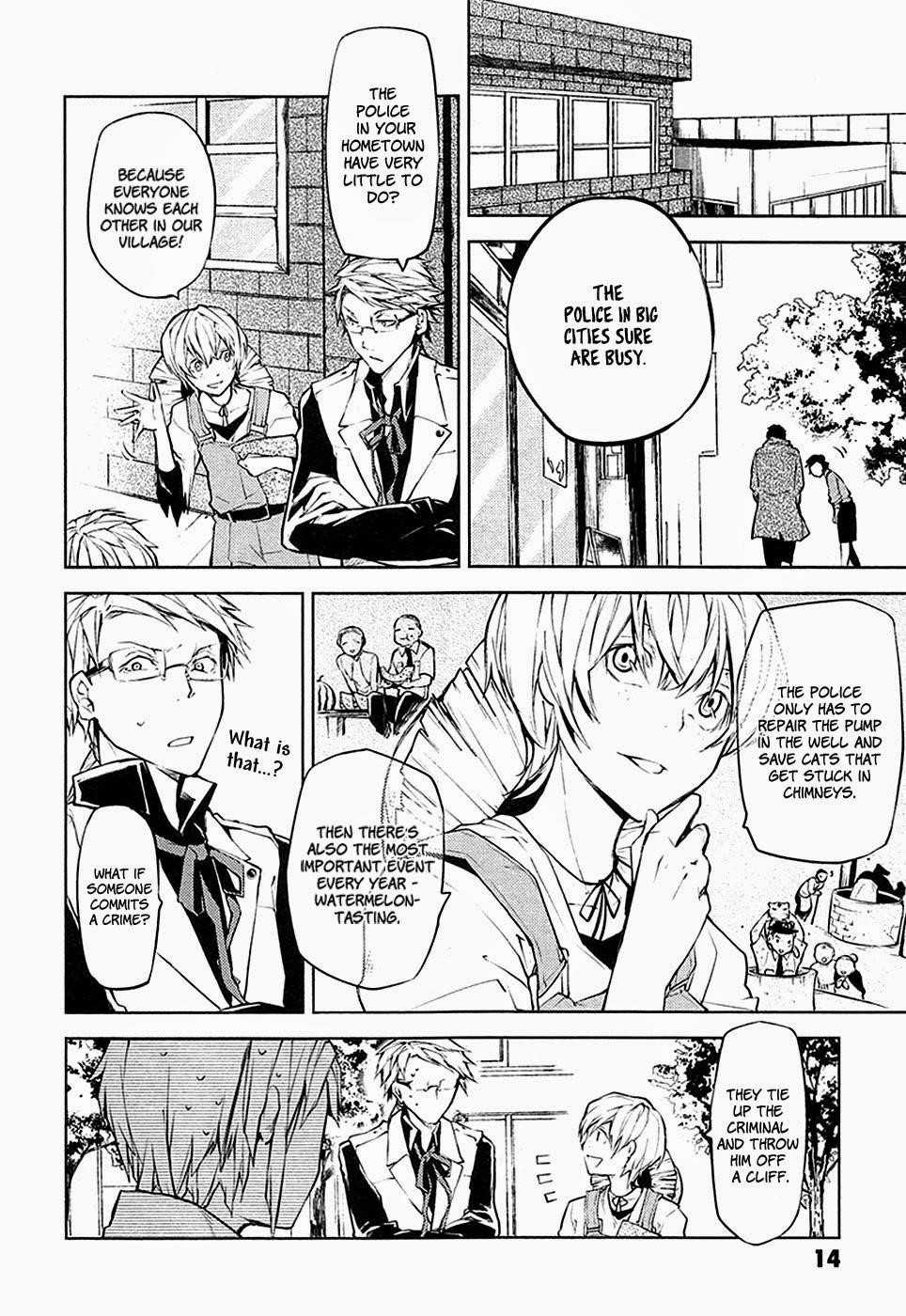 Bungou Stray Dogs Chapter 13 - Page 14