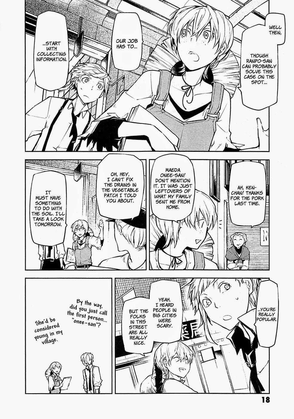 Bungou Stray Dogs Chapter 13 - Page 18