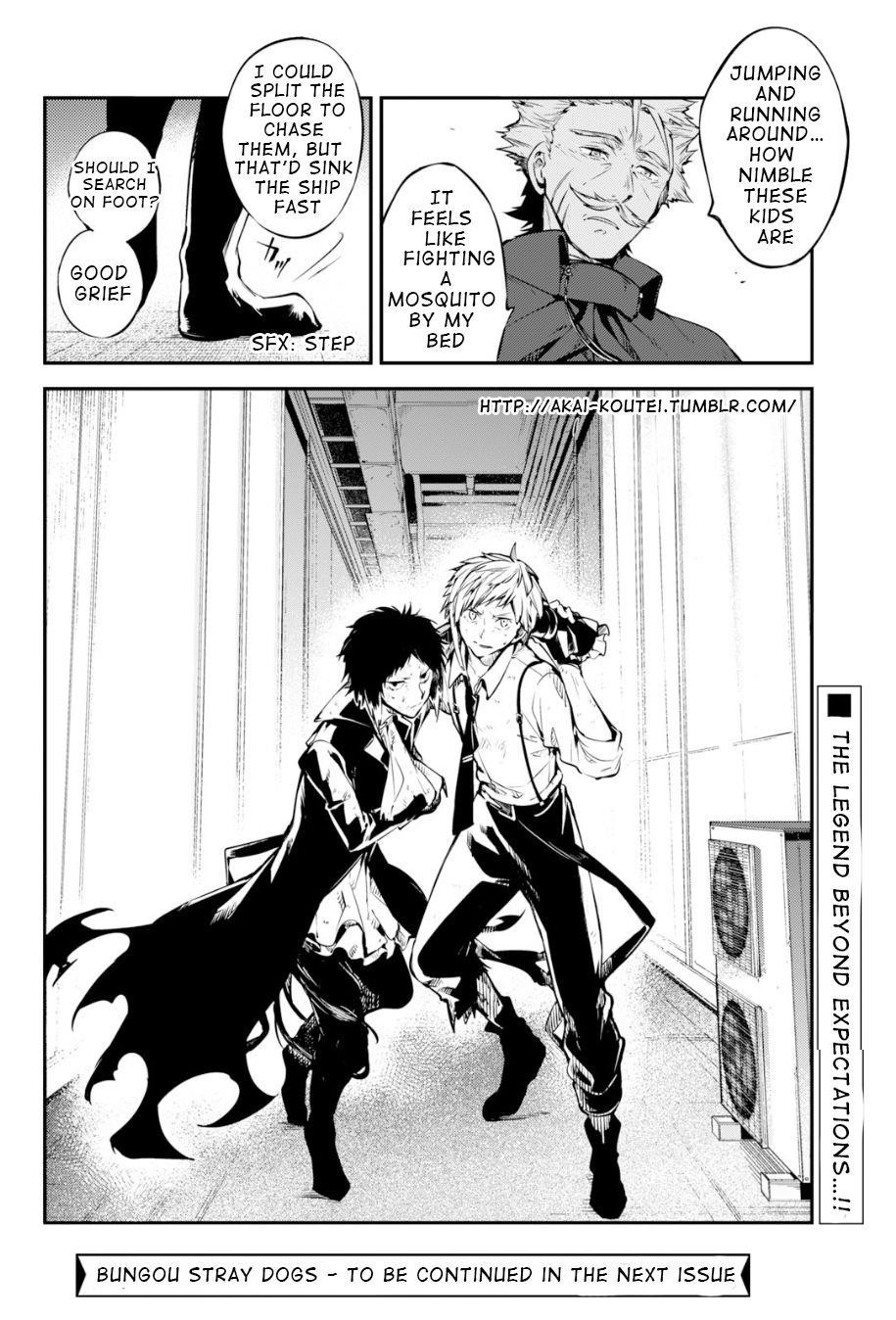 Bungou Stray Dogs Chapter 84 - Page 38