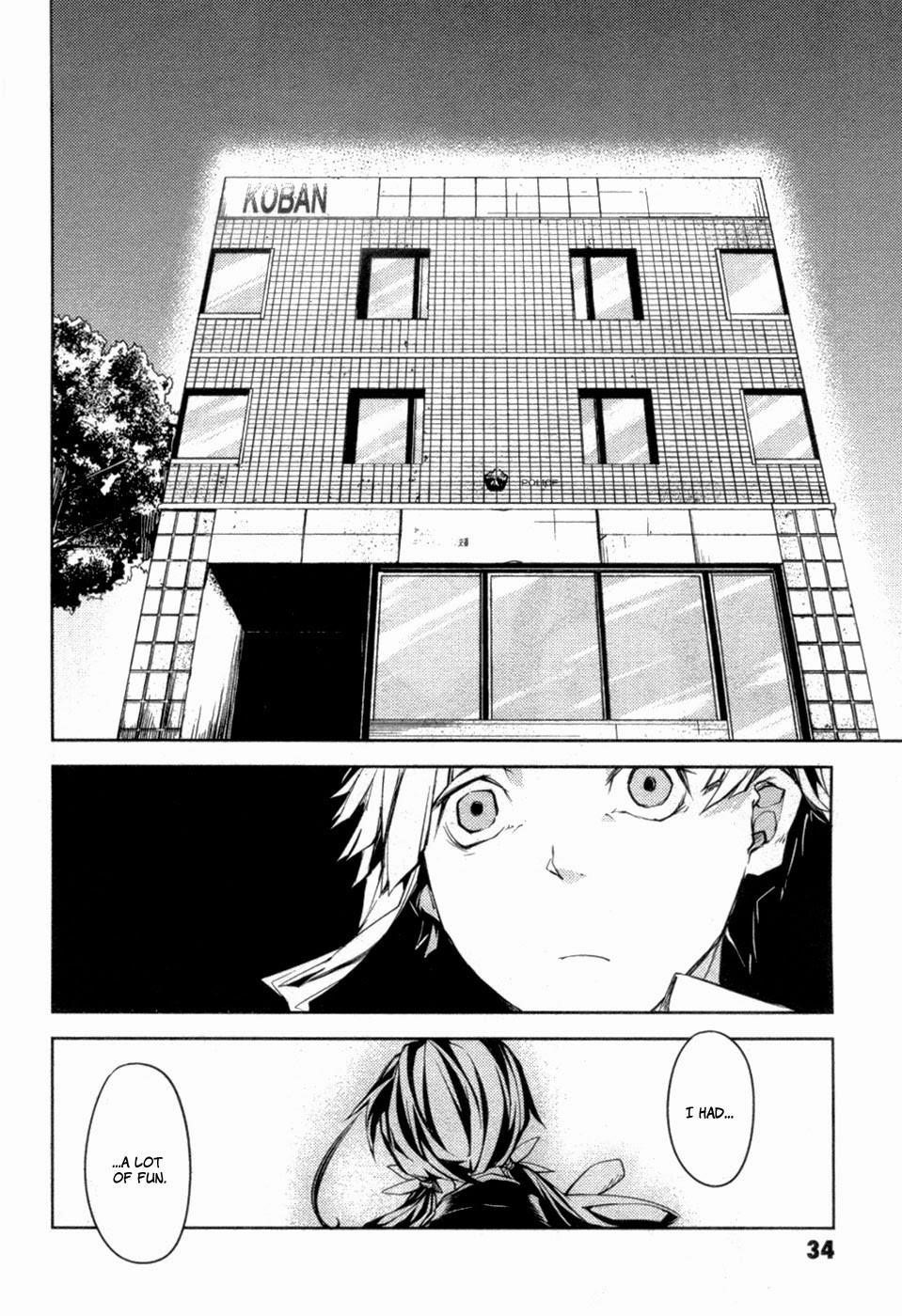 Bungou Stray Dogs Chapter 9 - Page 34