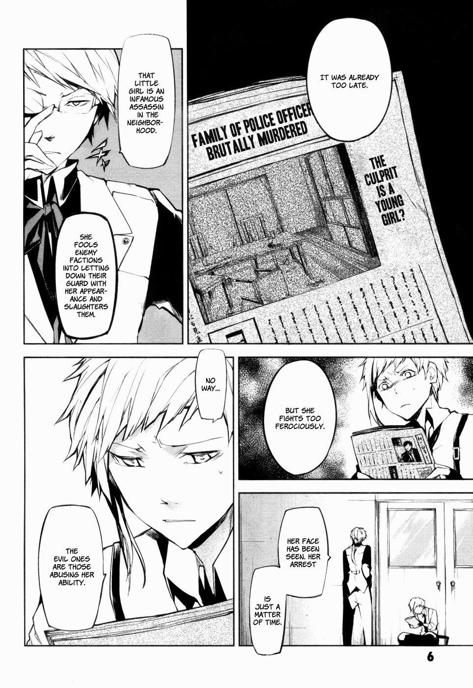 Bungou Stray Dogs Chapter 9 - Page 6