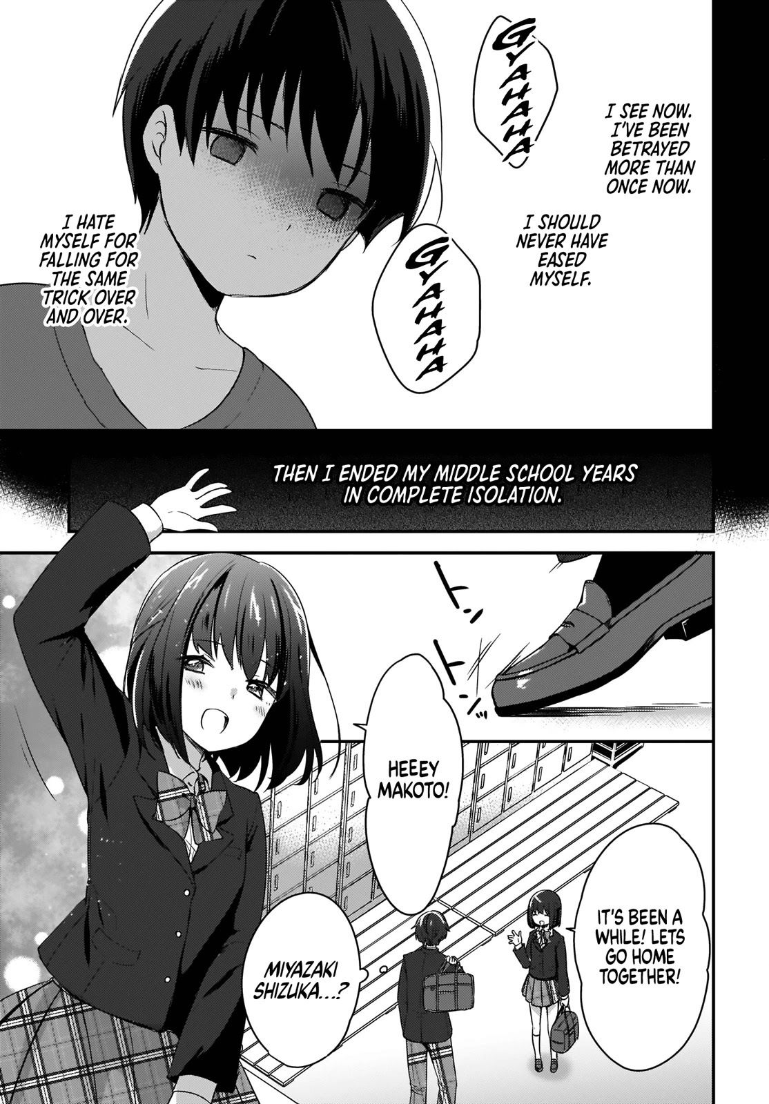 Nyanta to Pomeko ~Imasara Shinjiteiru to Iwarete mo Mouteokureda~ Chapter 1 - Page 18