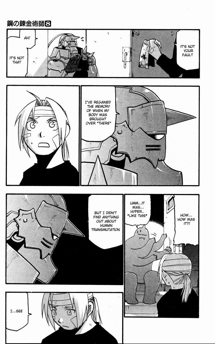 Fullmetal Alchemist Chapter 30 - Page 34